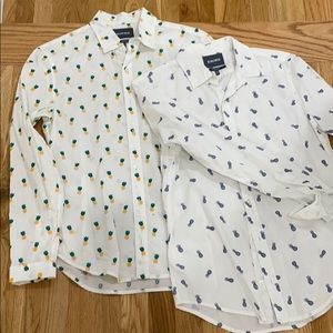 Bonobo Pineapple Button ups